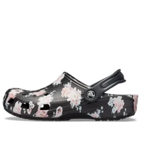 Classic Printed Clogs “Black Pink”