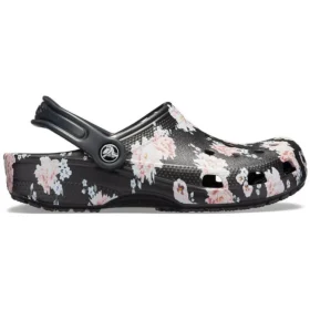 Classic Printed Clogs “Black Pink”