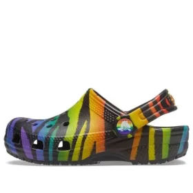 Classic Seasonal Print Clogs “Black Multi”