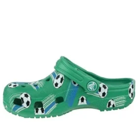 Classic Sports Ball Clogs “Green White”
