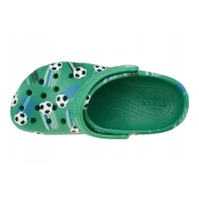 Classic Sports Ball Clogs “Green White”