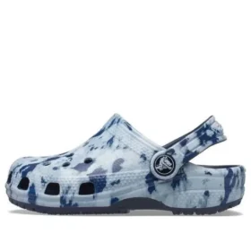 Classic Tie Dye Mania Clogs “Marble Bue”