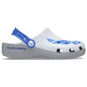 Classic US Air Force Clogs “White Blue Grey”