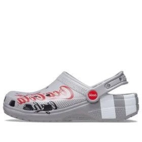 Coca Cola x Crocs Crossover Light X Outdoor Flat Heel Casual Sports Unisex Gray Sandals
