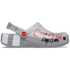 Coca Cola x Crocs Crossover Light X Outdoor Flat Heel Casual Sports Unisex Gray Sandals