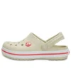 Crocband Clogs “Beige Red”