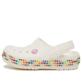 Crocband Gem Band Clogs “White Multi”