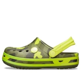 Crocband MultiGraphic Clogs “Army Green”