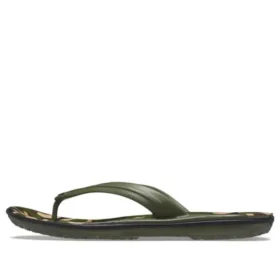 Crocband Printed Flip Flops “Green”