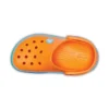 Crocband Rainbow Band Clogs “Orange Blue”