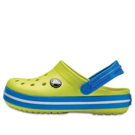 Crocband Round Toe Clogs “Yellow Blue”