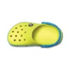 Crocband Round Toe Clogs “Yellow Blue”