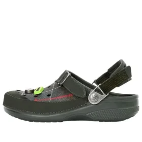 Crocs x Barbour Clog “Olive Plaid”