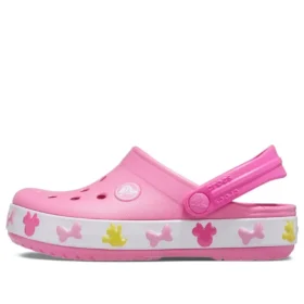 Crocs x Disney Mickey and Minnie Mouse Clogs “Pink White”