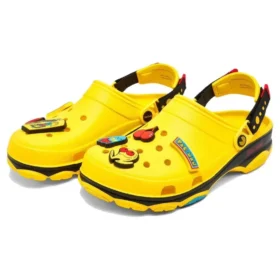 Crocs x Pac-Man Classic Clogs “Yellow Black”