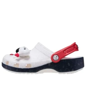 Crocs x Peanuts Snoopy Classic Clog “White Black”