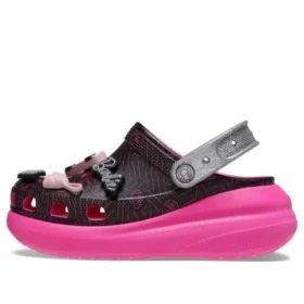 Crush Clog “Barbie Black Pink”