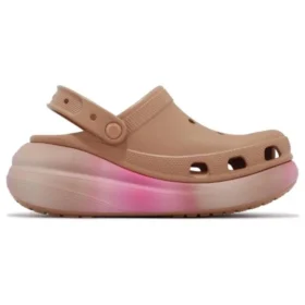 Crush Color Dip Clogs “Tan Pink”