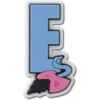 Disney Character Letter E Jibbitz™ Charms