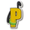Disney Character Letter P Jibbitz™ Charms