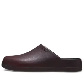 Dylan Burnished Clogs “Dark Cherry”