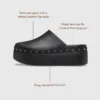 Dylan Platform Studded Clog