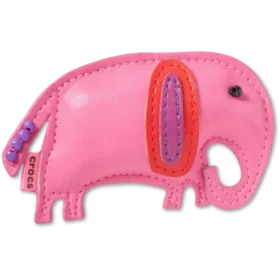 Faux Leather Elephant Jibbitz™ Charms