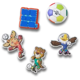 Fifa World Cup 26 5 Pack Jibbitz™ Charms