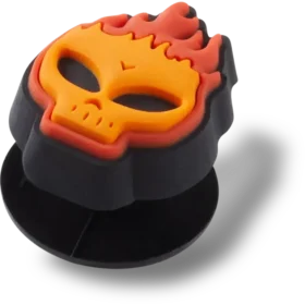 Flaming Skull Jibbitz™ Charms