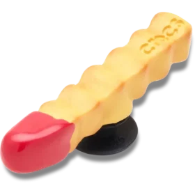 French Fry Dipped in Ketchup Jibbitz™ Charms
