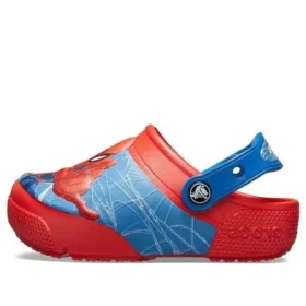 Fun Lab SpiderMan Lights Clogs “Red Blue”