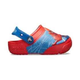 Fun Lab SpiderMan Lights Clogs “Red Blue”