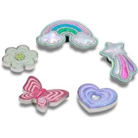 Funky Girly Icons 5 Pack Jibbitz™ Charms