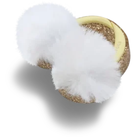 Fuzzy Earmuffs Jibbitz™ Charms