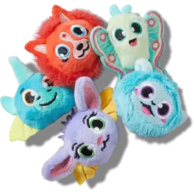 Fuzzy Fantasy Animals 5 Pack Jibbitz™ Charms