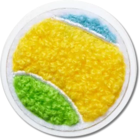 Fuzzy Tennis Ball Jibbitz™ Charms