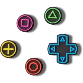 Game Controller 5 Pack Jibbitz™ Charms