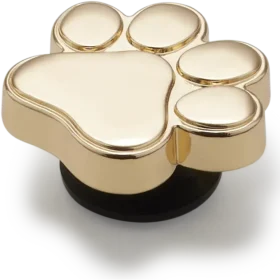 Gold Dog Paw Jibbitz™ Charms