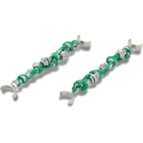 Green Corded Sandal Chain 2 Pack Jibbitz™ Charms