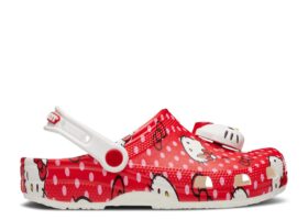 Hello Kitty x Classic Clog ‘Red Polka Dots’
