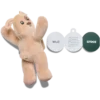 Huggitz Brown Puppy Jibbitz Shoe Charm