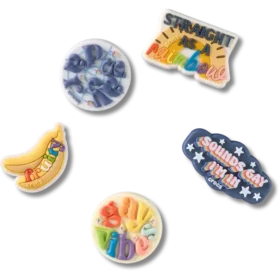 Irreverent Pride 5 Pack Jibbitz™ Charms
