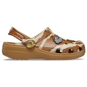 Jurassic World Classic Clogs “Brown White”