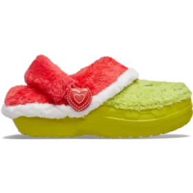 Kid’s the Grinch Classic Lined Clog- Crocs