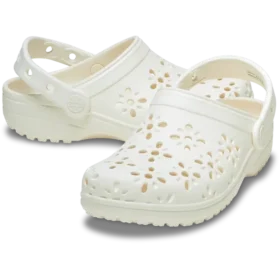 Classic Floral Cut-Out Clog