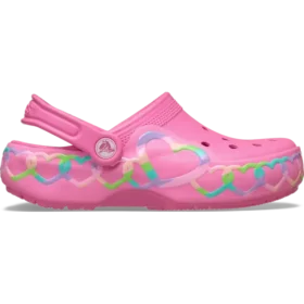 Kids’ Classic Heart Lights Clog