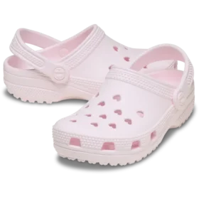 Kids’ Classic Hearts Cut out Clog