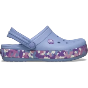 Kids’ Crocband Glow Confetti Band Clog