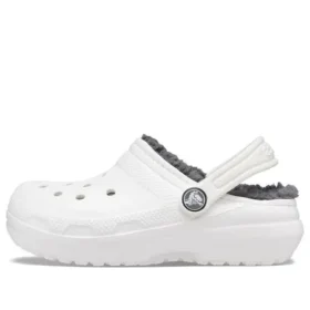 Kids Crocs Classic clog Sports sandals “White Grey”