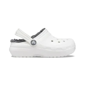 Kids Crocs Classic clog Sports sandals “White Grey”